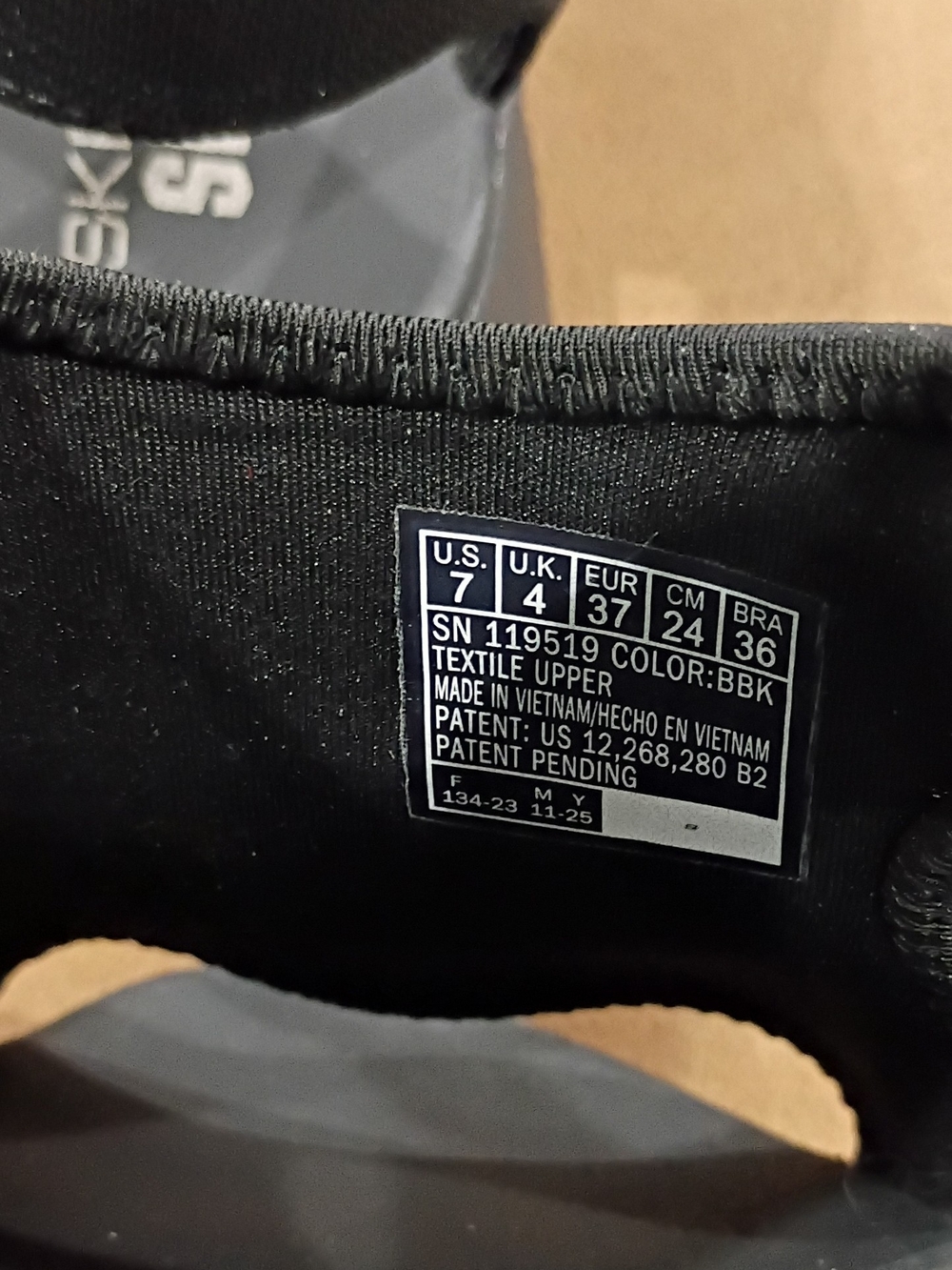 Skechers Black Women's Slip-Ins Open-Toe Sandals - Picture 6 of 6